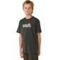 Camisa Rip Curl SURF REVIVAL MUMMA TEE­ BOY WASHED BLACK