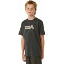 Camiseta Rip Curl SURF REVIVAL MUMMA TEE­ BOY WASHED BLACK