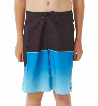 Badehose Rip Curl DAWN PATROL BOARDSHORT ­BOY BLACK BLUE