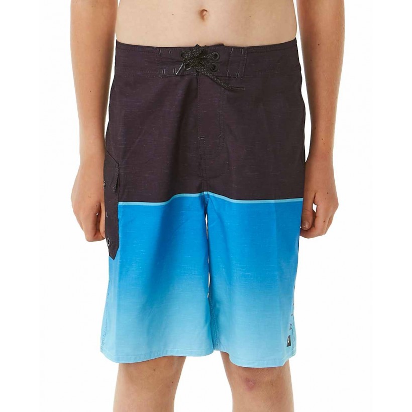 Bañador Rip Curl DAWN PATROL BOARDSHORT ­BOY BLACK BLUE