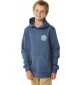 Felpa Rip Curl WETSUIT ICON HOOD ­KID VINTAGE NAVY