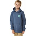 Sweat-shirt Rip Curl WETSUIT ICON HOOD ­KID VINTAGE NAVY