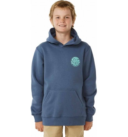 Sweatshirt Rip curl WETSUIT ICON HOOD ­KID VINTAGE NAVY