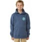 Felpa Rip Curl WETSUIT ICON HOOD ­KID VINTAGE NAVY