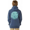 Felpa Rip Curl WETSUIT ICON HOOD ­KID VINTAGE NAVY