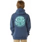 Sudadera Rip Curl WETSUIT ICON HOOD ­KID VINTAGE NAVY