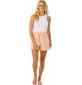 Pantalon corto Rip Curl POPLIN CRUSHIN WALK SHORT BRIGHT PEACH