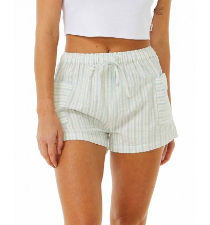 Pantalon corto Rip Curl FOLLOW THE SUN STRIPE SHORT BLUE WHITE