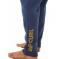 Broek Rip Curl STAPLER S TRACKPANT WASHED NAVY