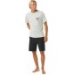 Camisa Rip Curl FADE OUT ICON TEE LIGHT GREEN