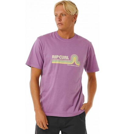 Camisa Rip Curl SURF REVIVAL MUMMA TEE DUSTY PURPLE