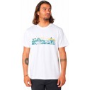 Camisa Rip Curl PARADISE LAND TEE White