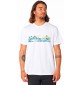 Rip Curl T-Shirt PARADISE LAND TEE White