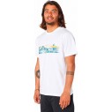 Camisa Rip Curl PARADISE LAND TEE White