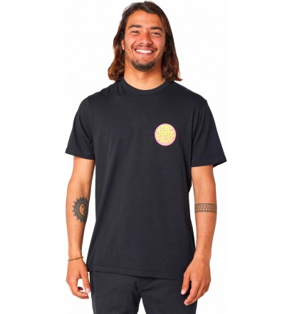 Camisa Rip Curl PASSAGE TEE Black