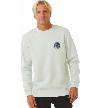 Sweat-shirt Rip Curl WETSUIT ICON CREW MINT