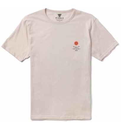 Camiseta Vissla Tube Hounds Organic Bone