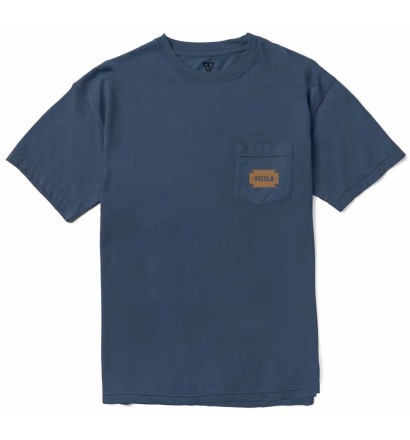 Camisa Vissla Razor Blade Premium Navy