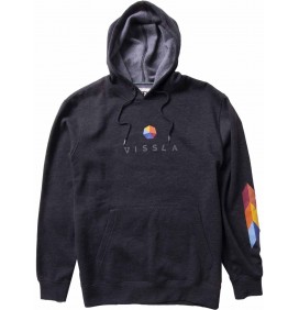 Felpa Vissla Coastal Black Heather