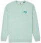 Felpa Vissla Upside Down Sea green