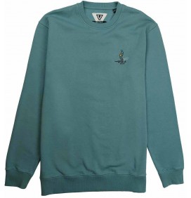 Sweatshirt Vissla UNLTD Crew Blue Slate