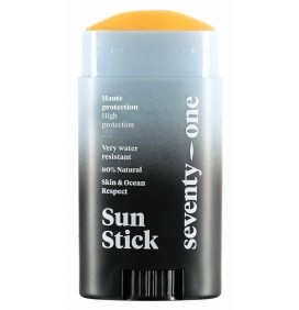 La crema solare e il Sole Stick solare SPF50 Seventy One Percent Invisible