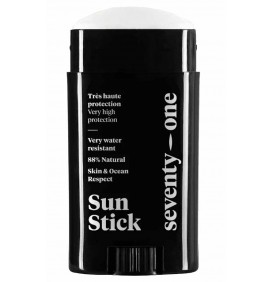 La crema solare e il Sole Stick solare SPF50 Seventy One Percent Original White