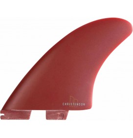 Ailerons de surf twin fins FCSII Christenson Twin PG Blood red