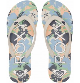 flip flops Roxy tahiti Black/Pink/Soft Lime