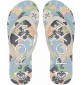 flip flops Roxy tahiti Black/Pink/Soft Lime