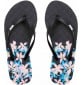 Chanclas Roxy Viva Stamp Black/Boysenberry