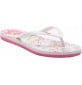 Infradito Roxy By the Sea White/Pink