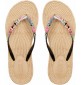 Chanclas Roxy South Beach Black/Pink/Soft Lime