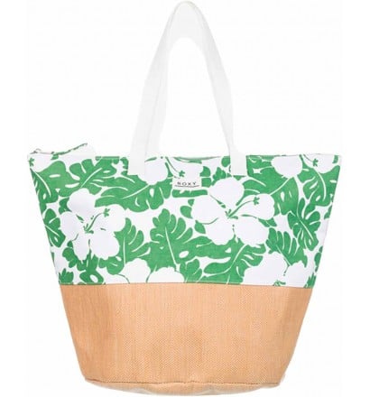 Bolsa Roxy Waikiki life Anthracite verde