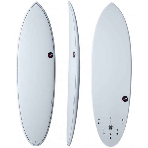 Imagén: Planche de surf NSP Hybrid Element White