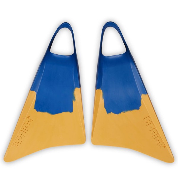 Imagén: Pé de pato bodyboard Pride Vulcan V1 Azul/Amarelo