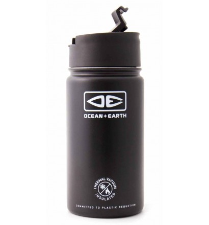 Botella Ocean & Earth 350ml Insulated Flip Lid Coffee Mug Black