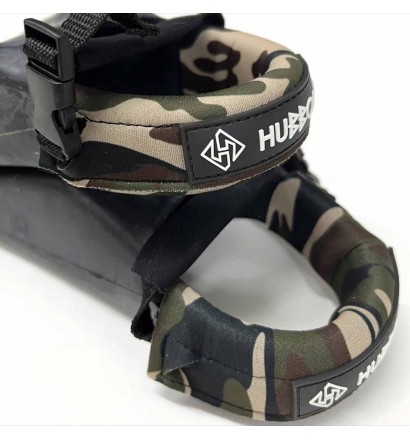 Fascetta blocca pinne Hubboards Deluxe Fin Tethers Camo