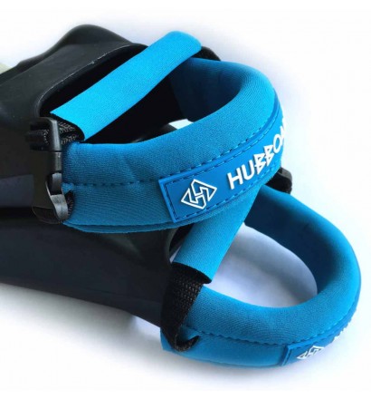 Leash de palmes Hubboards Deluxe Fin Tethers Blue