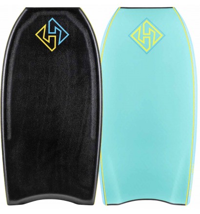 bodyboard Hubboards Hubb Editie PP Pro Black/Turquoise