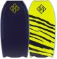 bodyboard Hubboards Hubb Editie PP HD Bat Tail Midnight Blue/Fluro Yellow