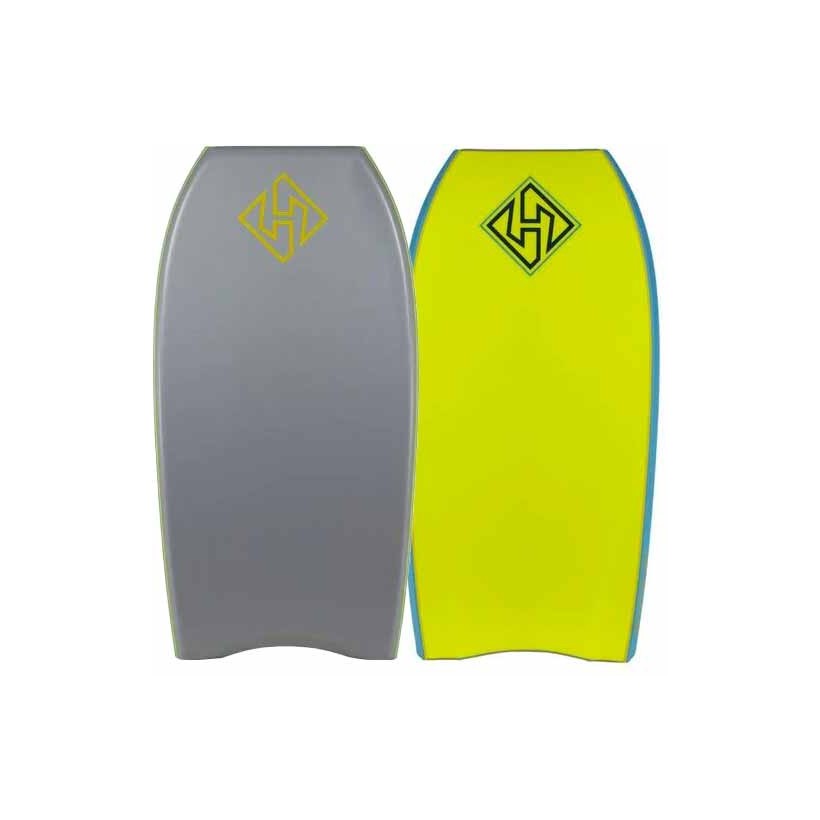 Planche de bodyboard Hubboards Hubb Firestarter PE Grey/Fluro Yellow