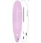 Prancha de surf softboard Ocean & Earth EZI-Rider Mini-Malibu Pastel Pink