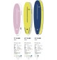 Planche de surf softboard Ocean & Earth Mini-Malibu EZI-Rider