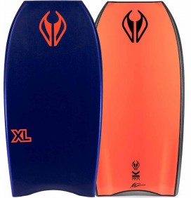 Planche de bodyboard NMD XLRG Kinetic PP Midnight Blue/Coral Red