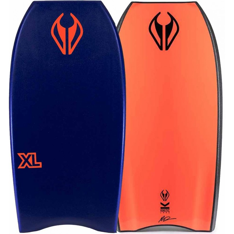 Tabla de bodyboard NMD XLRG Kinetic PP Midnight Blue/Coral Red