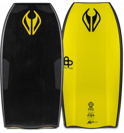 Prancha de bodyboard NMD Ben Player Quantum BAT PP Black/Yellow