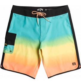 Maiô Billabong Fade Pro Papaya