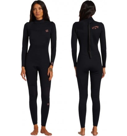 Pak wetsuit Billabong Foil 4/3mm BZ Black