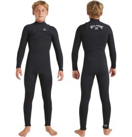 Fato Surf Billabong Foil Youth 4/3mm CZ Black